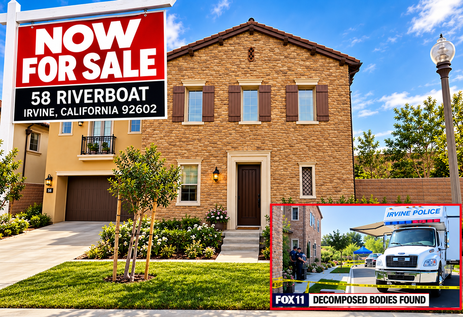58 Riverboat, Irvine, CA 92602 Is For Sale for $2.7 Million — Three Family Members Were Found Dead Inside